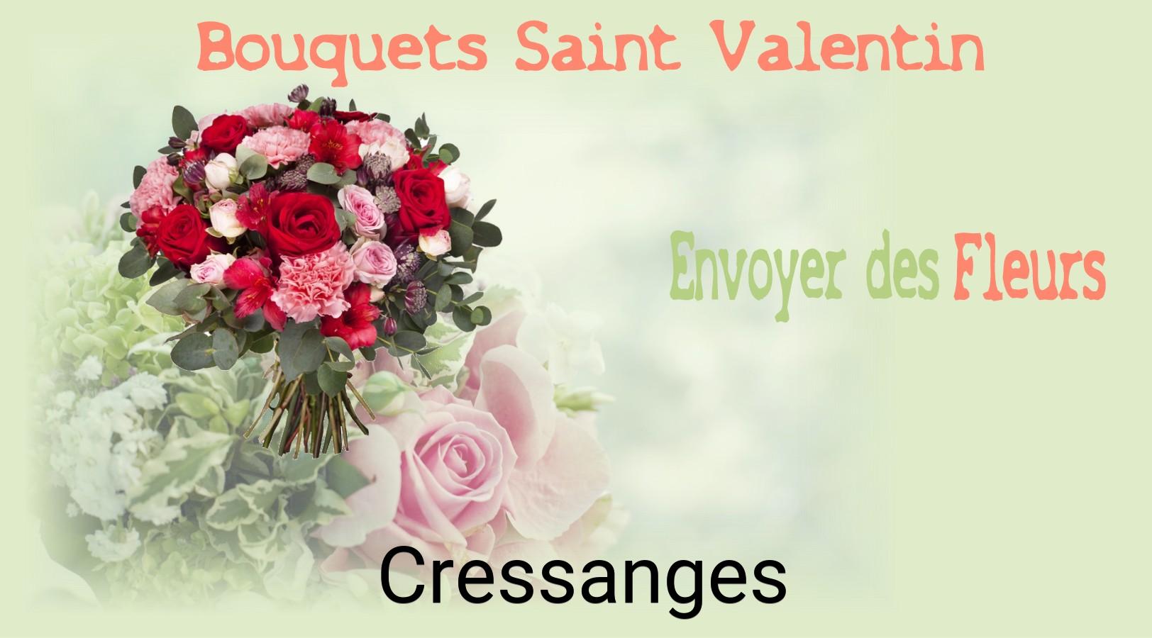 Roses de Saint-Valentin livrées à Cressanges